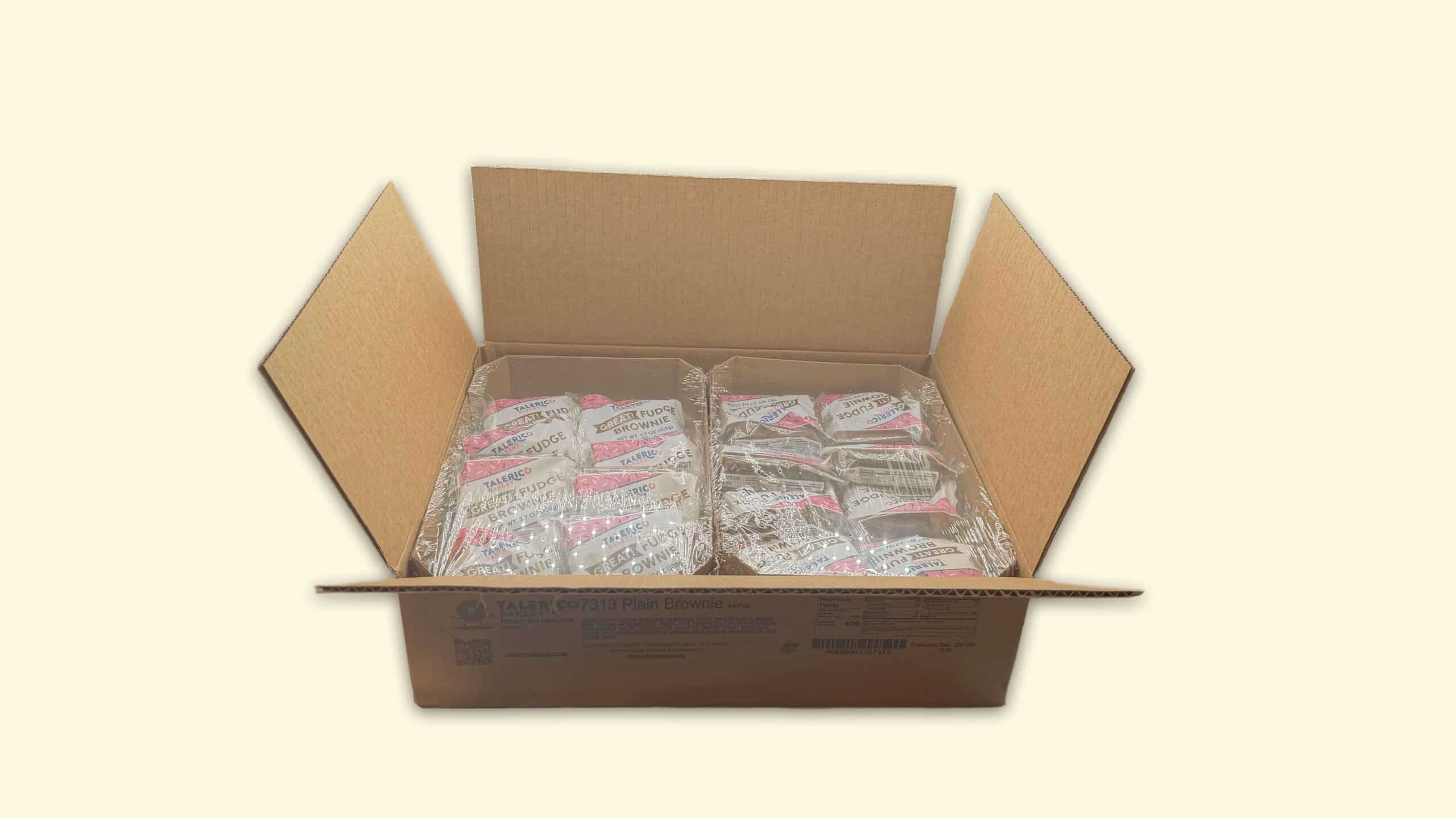 Great Fudge Brownie Open Case