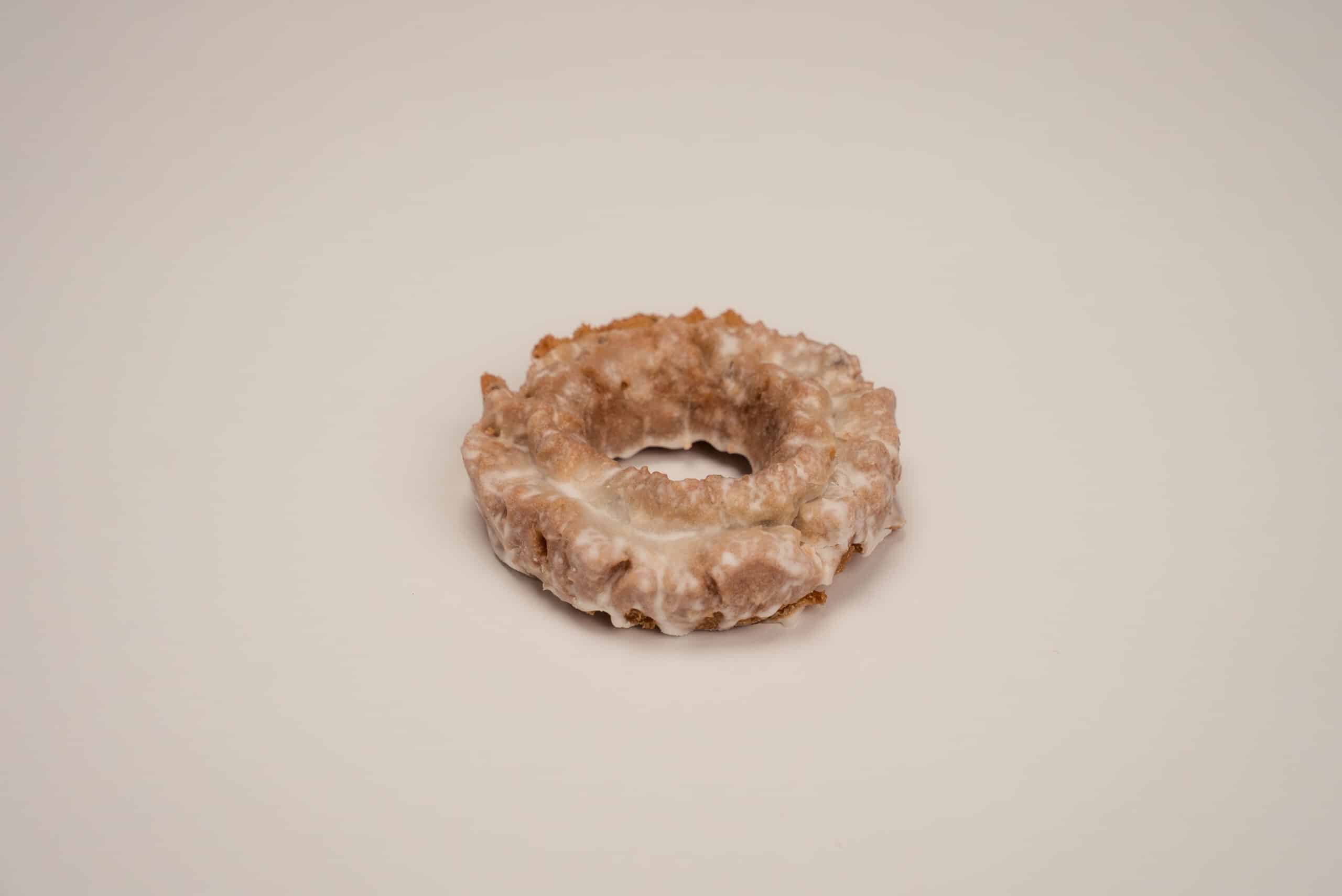 Glazed Blueberry Old Fashioned Donut