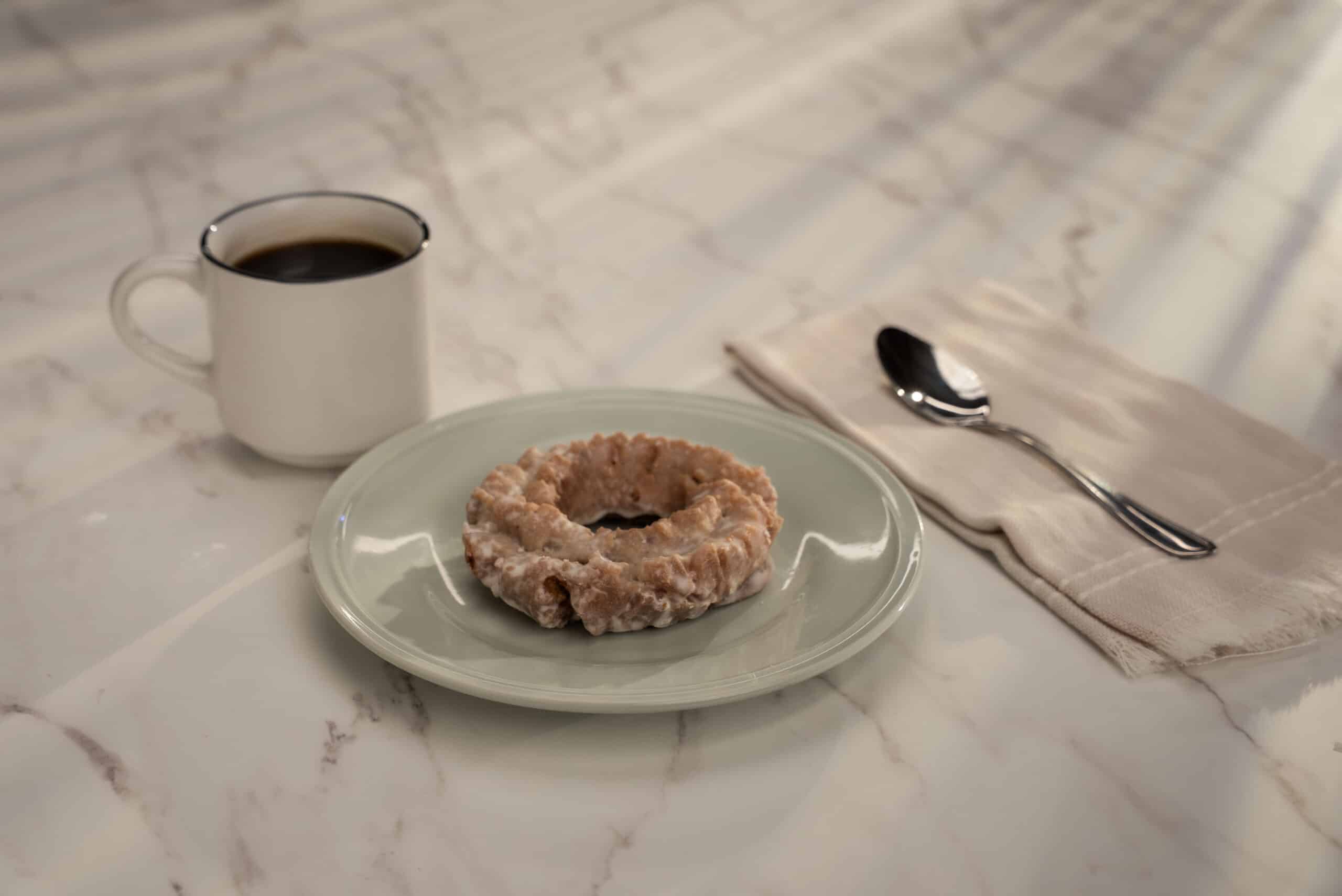 Glazed Blueberry Old Fashioned Donut Life