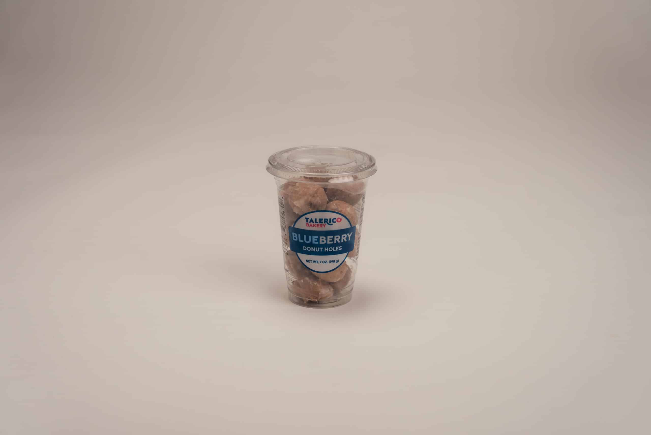 Glazed Blueberry Donut Hole Cup Tray