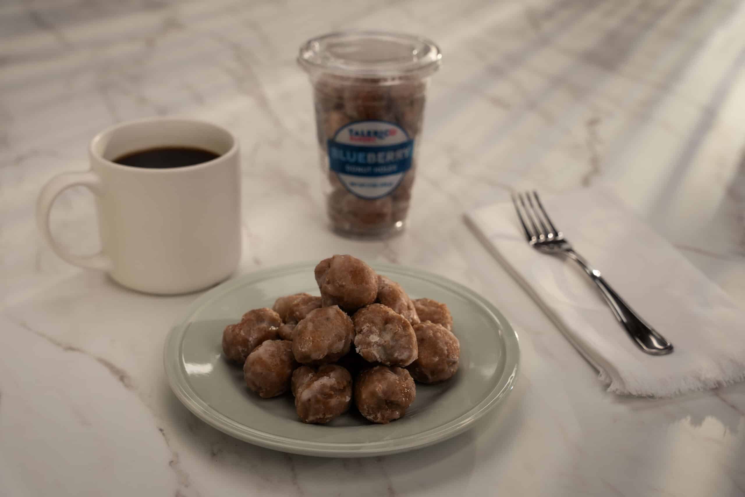 Glazed Blueberry Donut Hole Cup Life