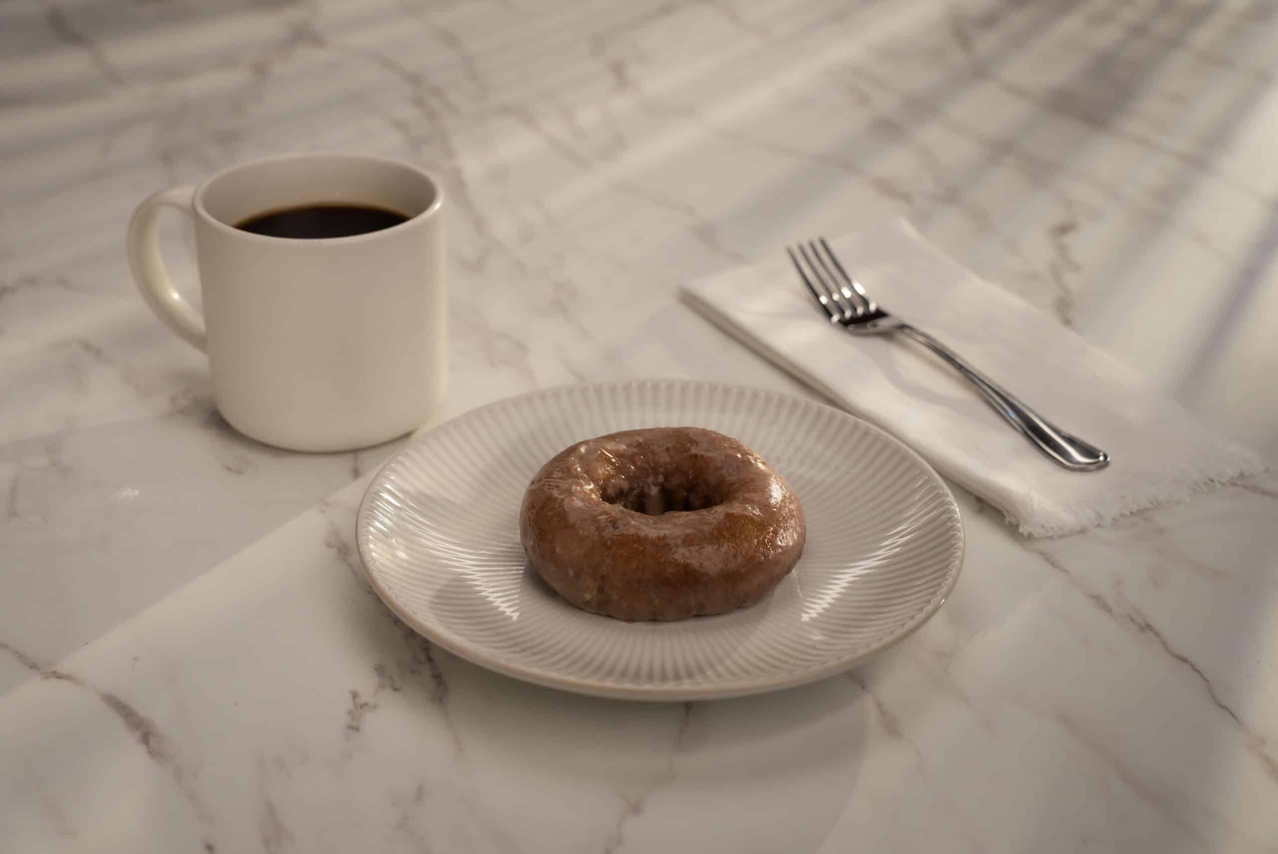 Glazed Blueberry Cake Donut Life