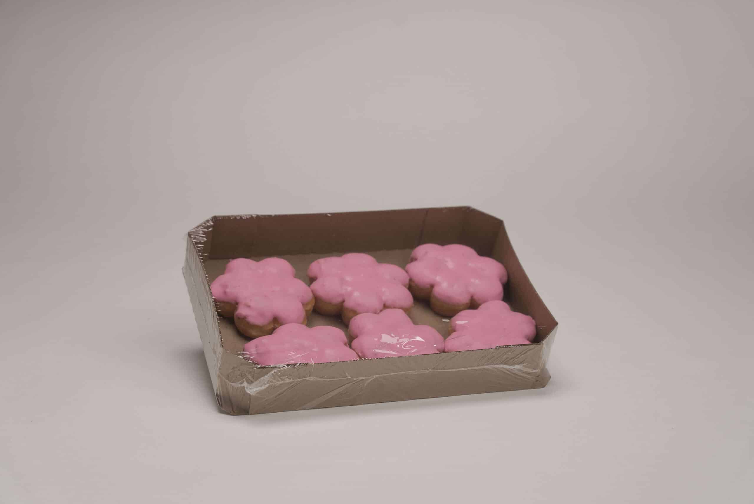 Tray of Pull-A-Part Strawberry Iced