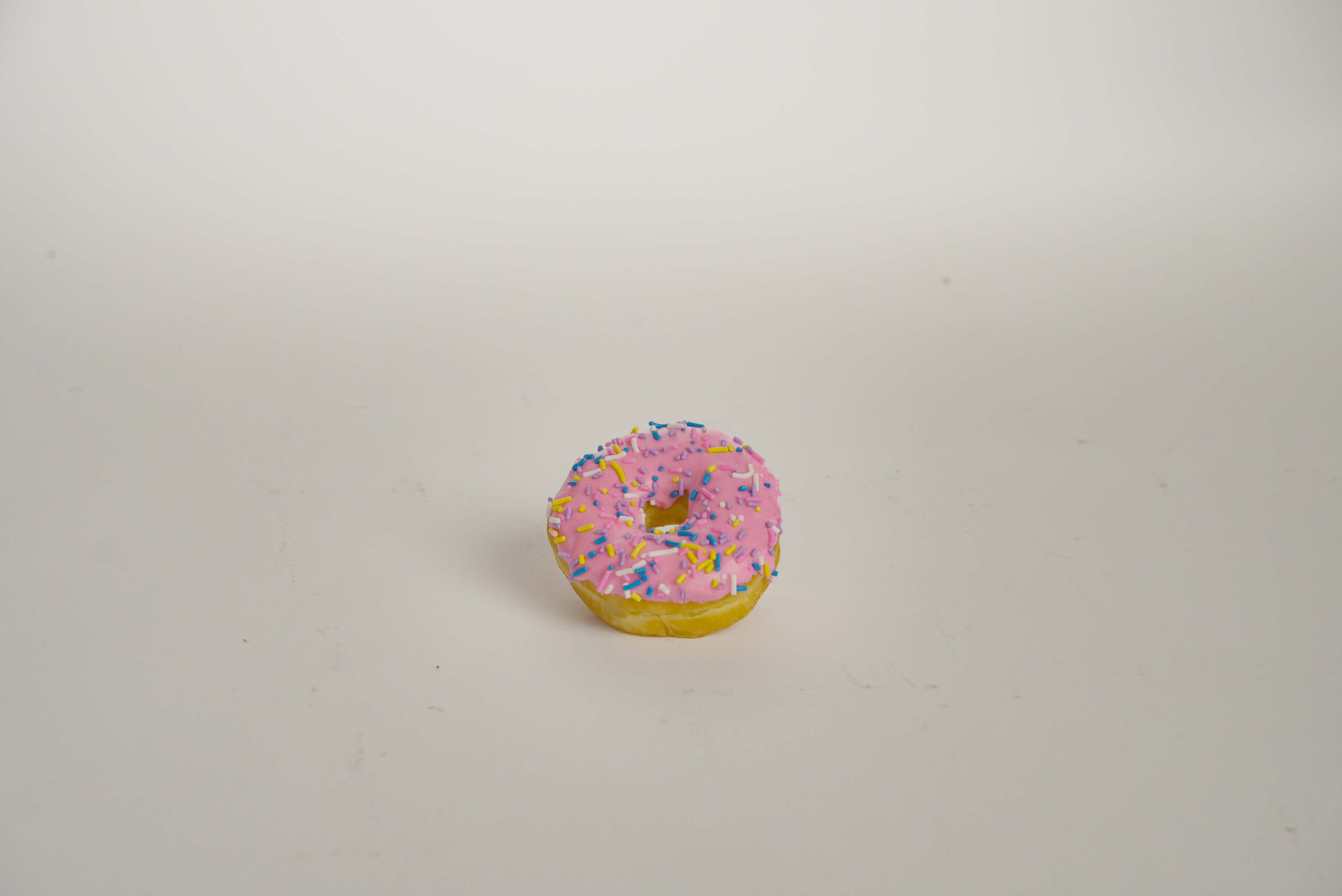 Single Pink iced ring 2.7 oz
