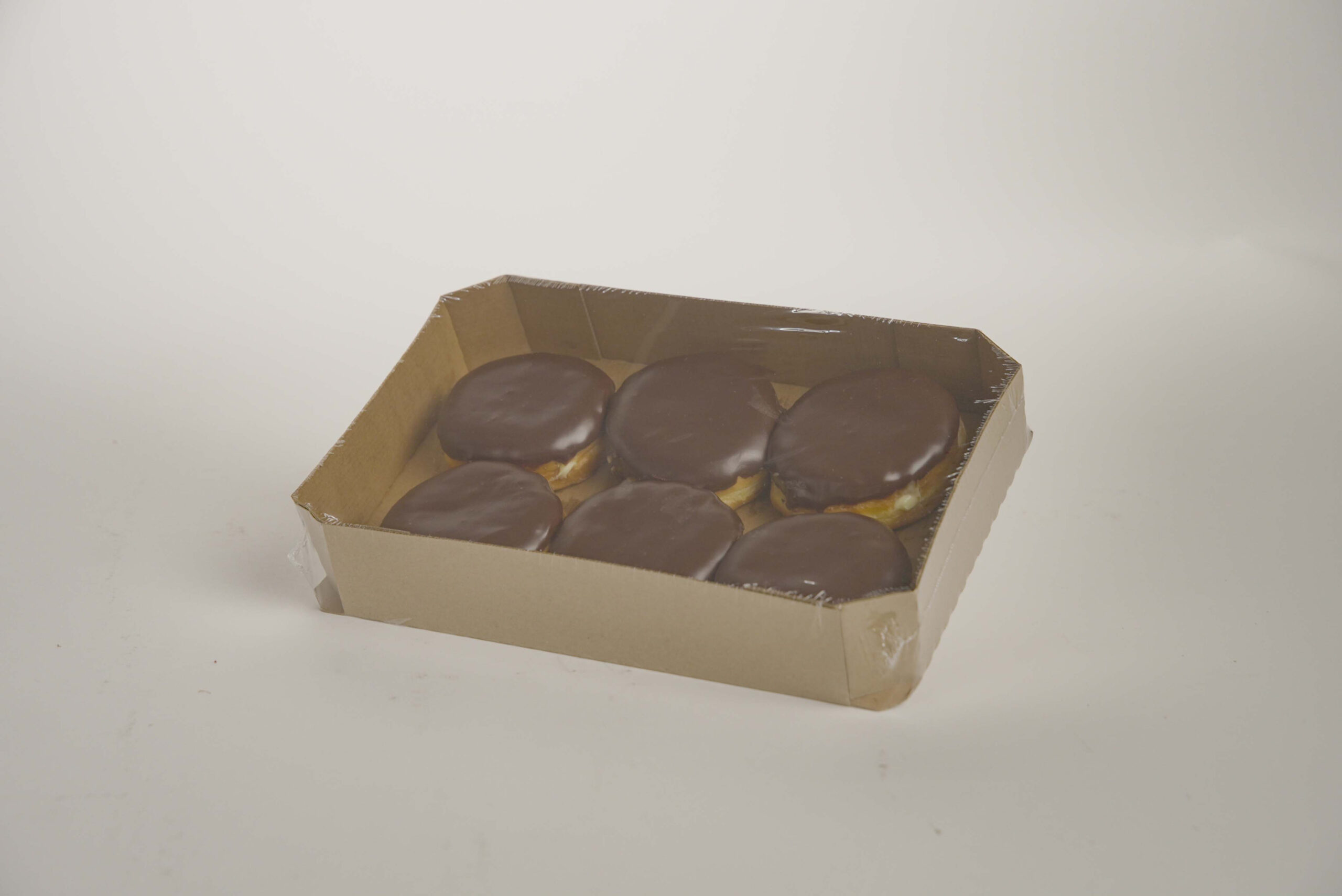 Talerico Bakery Assorted Box A - Tray of Boston Crème Bismarks