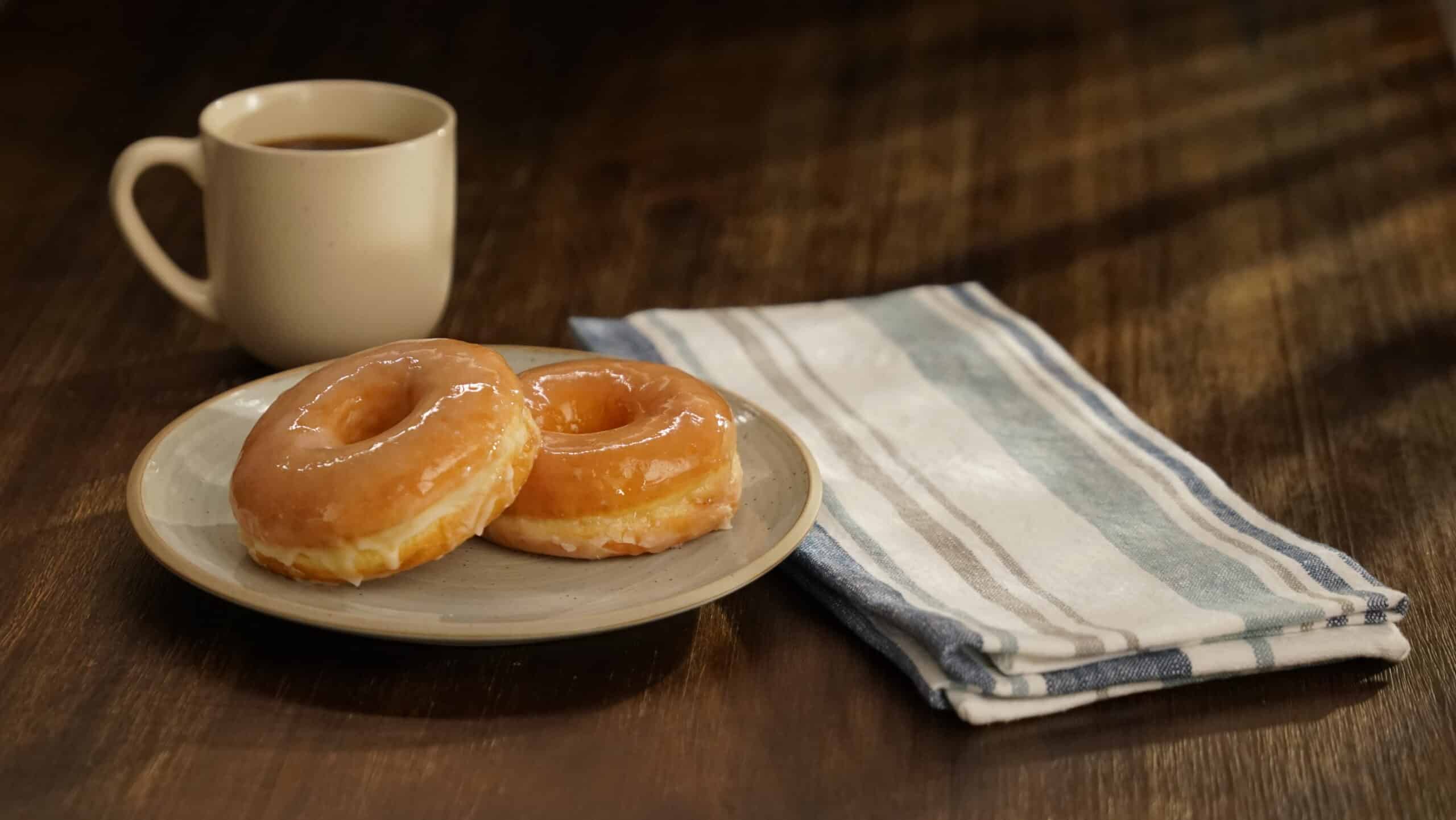 Talerico Bakery Assorted Box A - Glazed Ring Lifestyle Shot