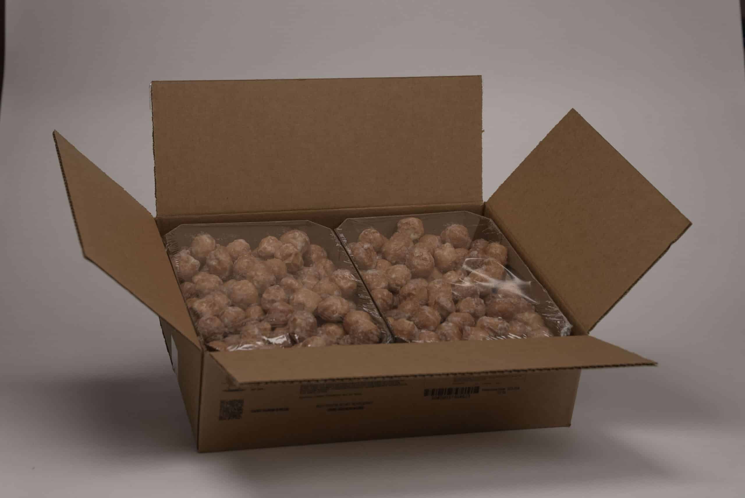 Glazer Donut Hole Bulk Pack Open Case