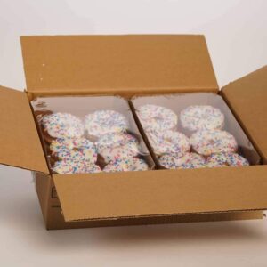 7302 TMF White Iced Ring wDecos 2.8 oz