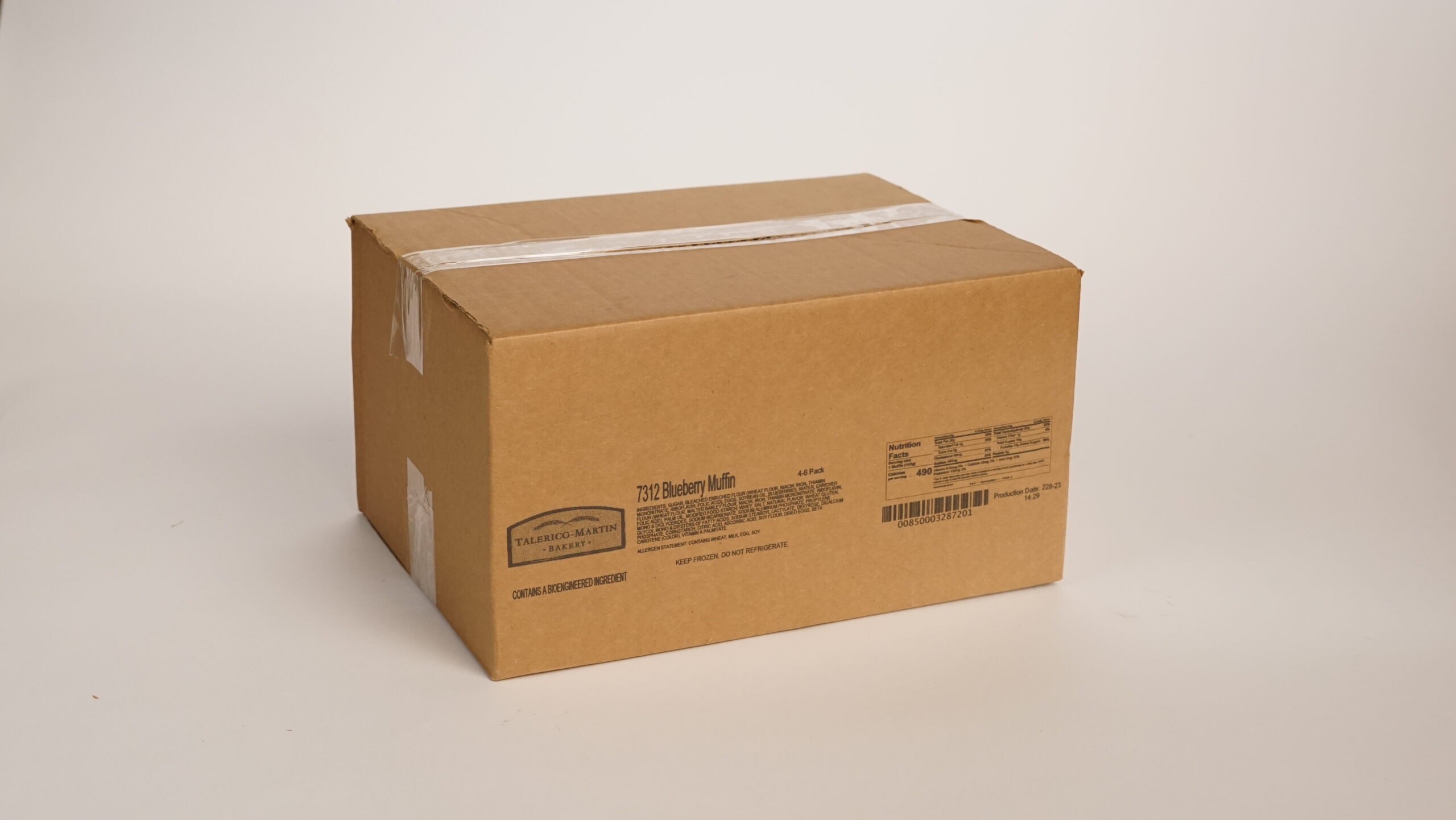 Closed Case of BLUEBERRY MUFFIN 5 OZ