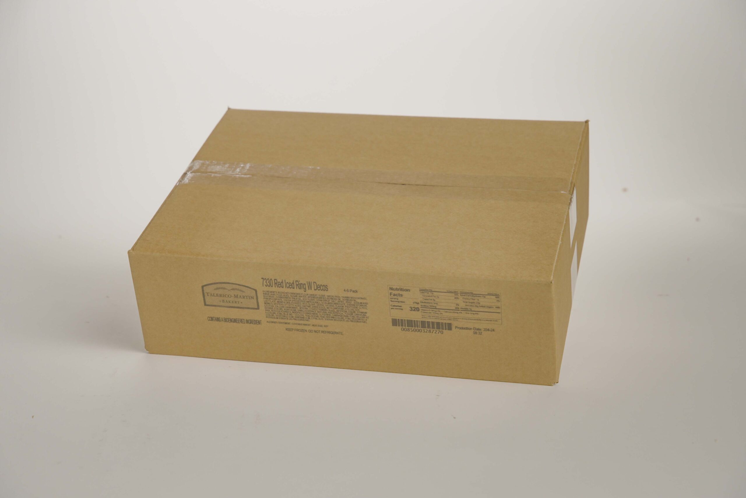 Closed Case of RED ICED RING W DECOS 2.8 OZ