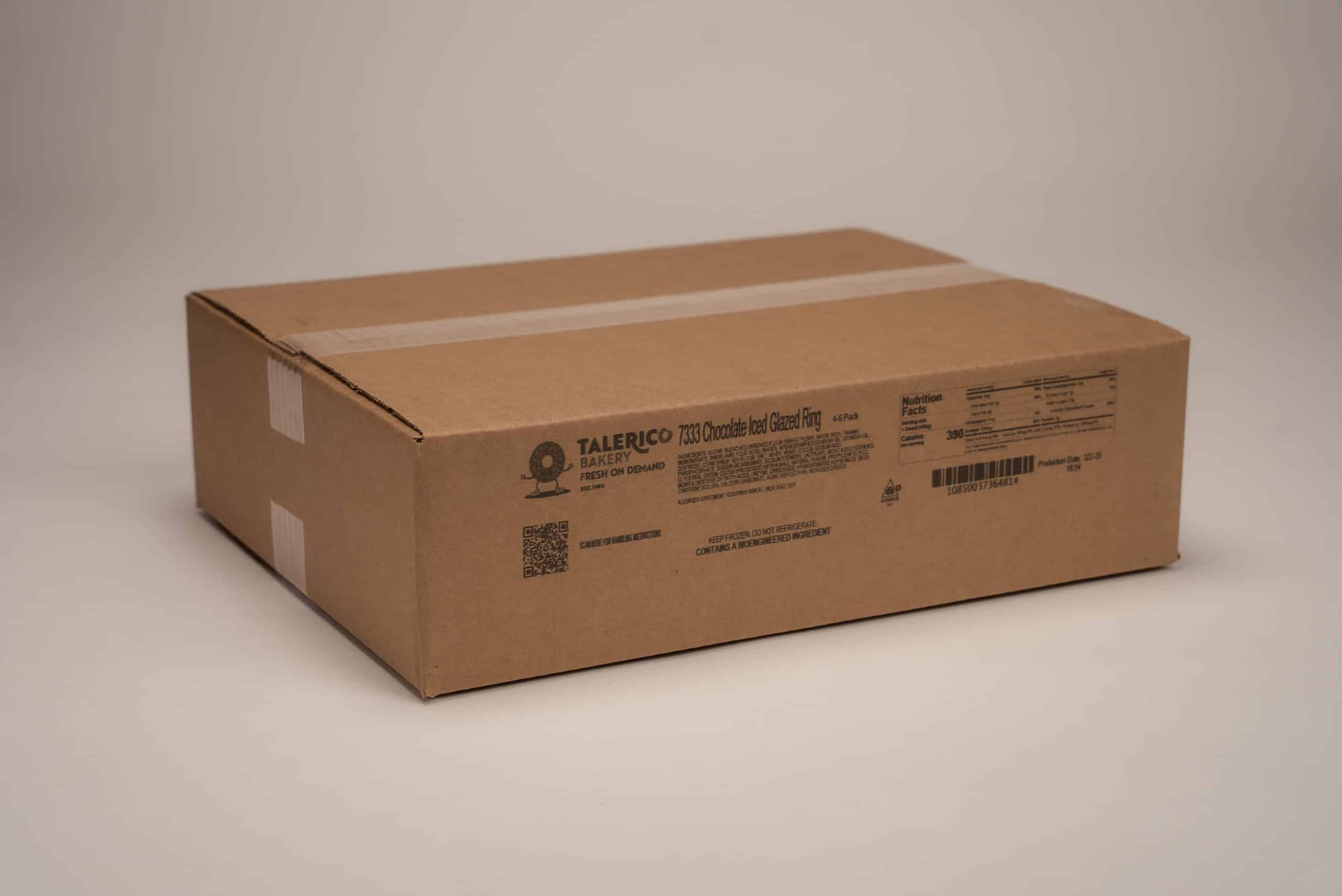 Glazed Ring Chocolate Iced Closed Case