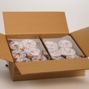 7352 Vanilla Iced Yeast Ring wUSA Decos 2.8 oz