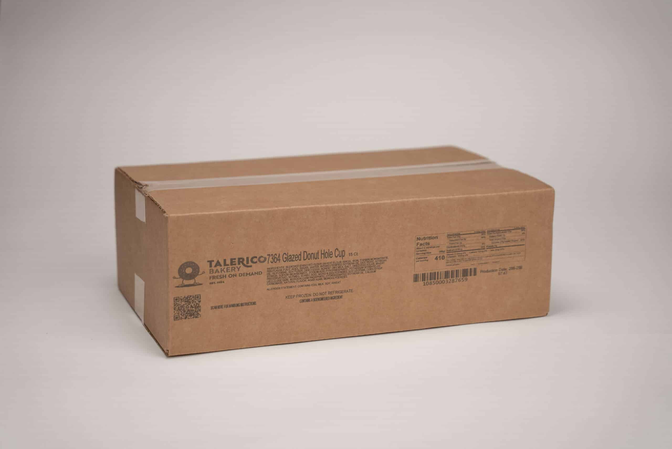 GLAZED DONUT HOLE CUP