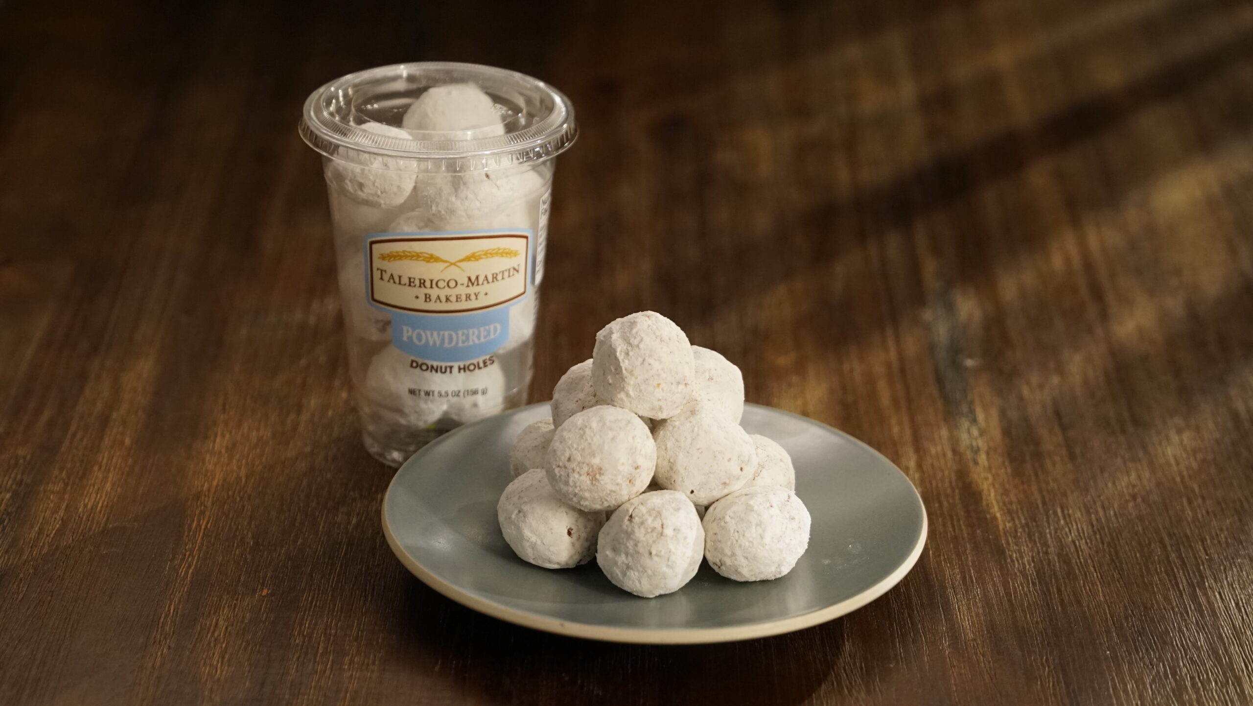 Lifestyle shot of POWDERED DONUT HOLE CUP