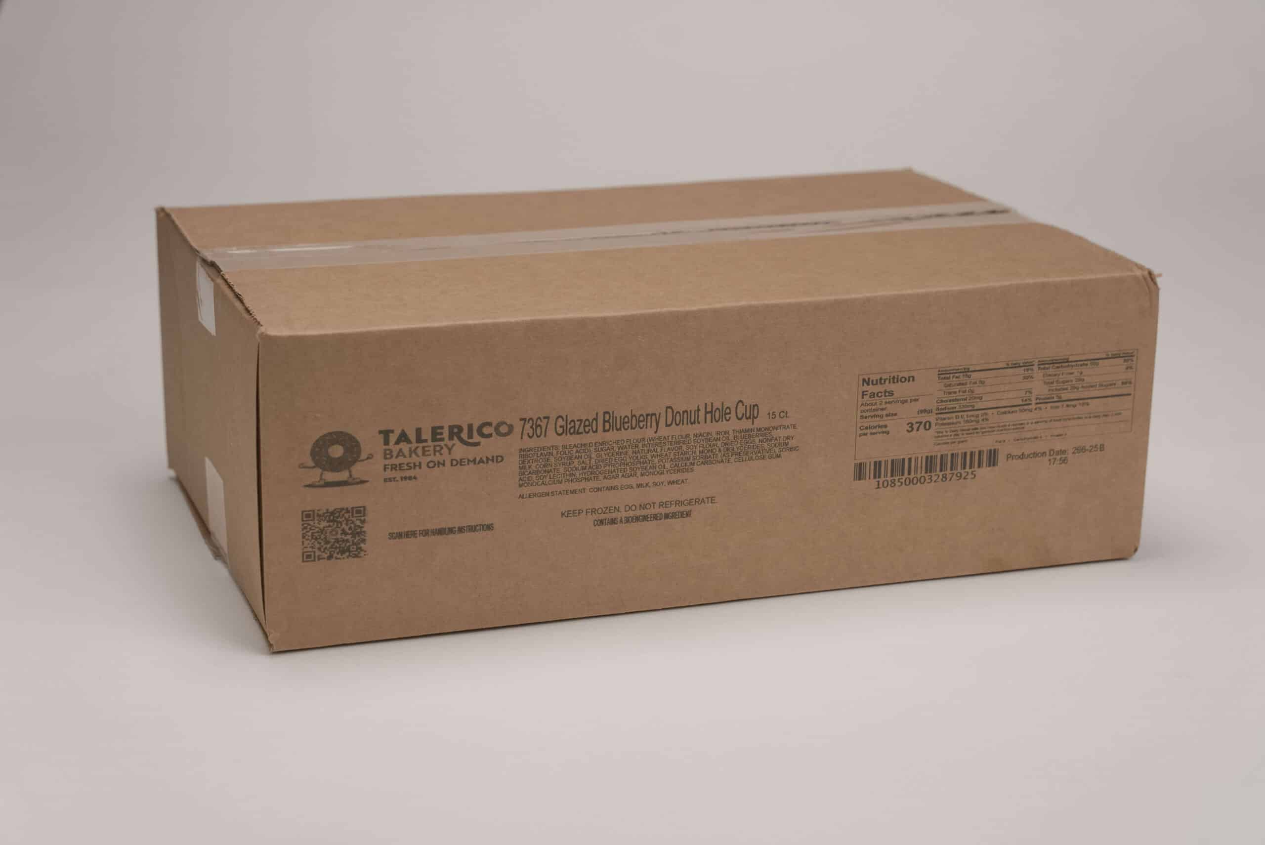 GLAZED BLUEBERRY DONUT HOLE CLOSED CASE