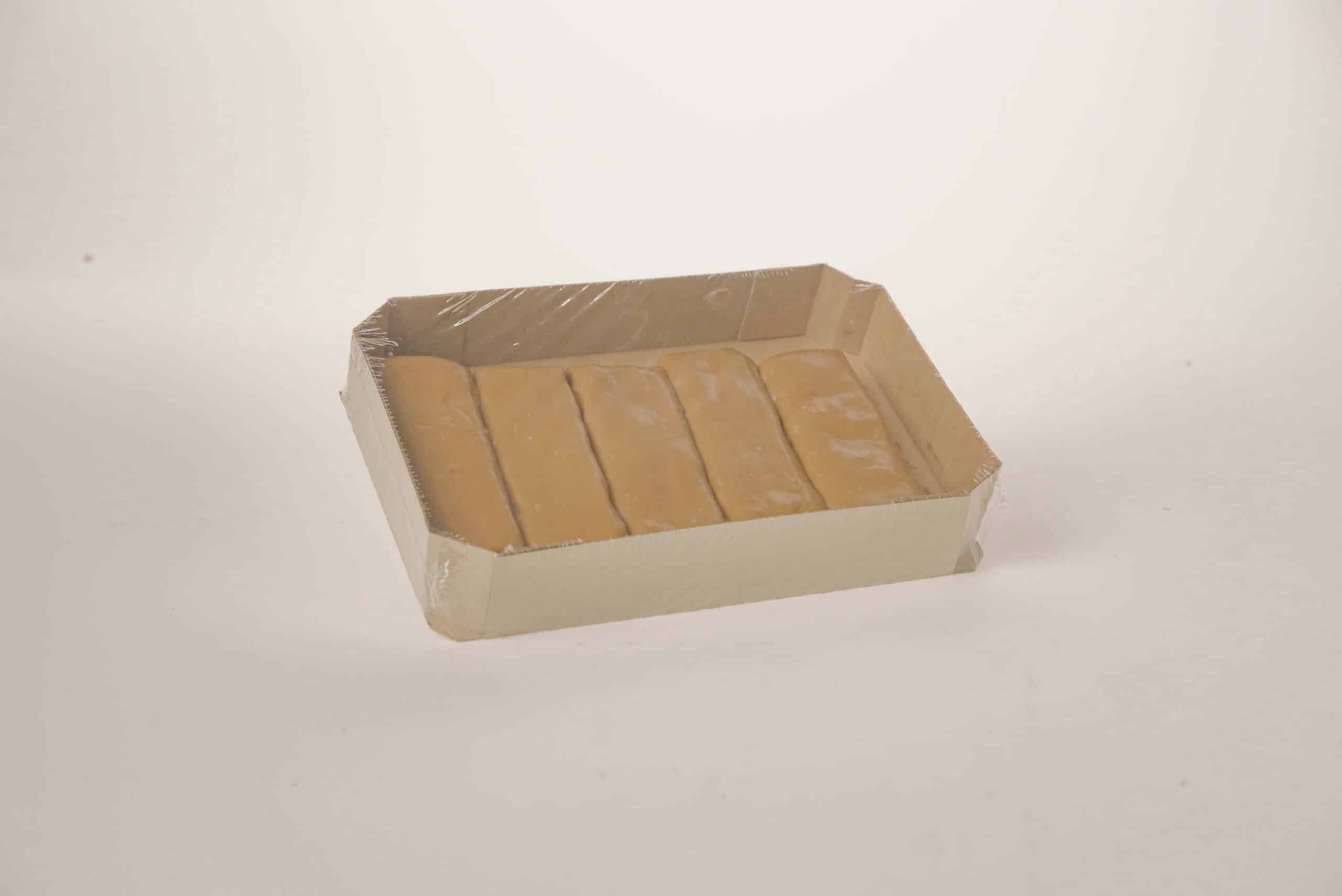 Tray of Maple Iced Yeast Raised Long Johns