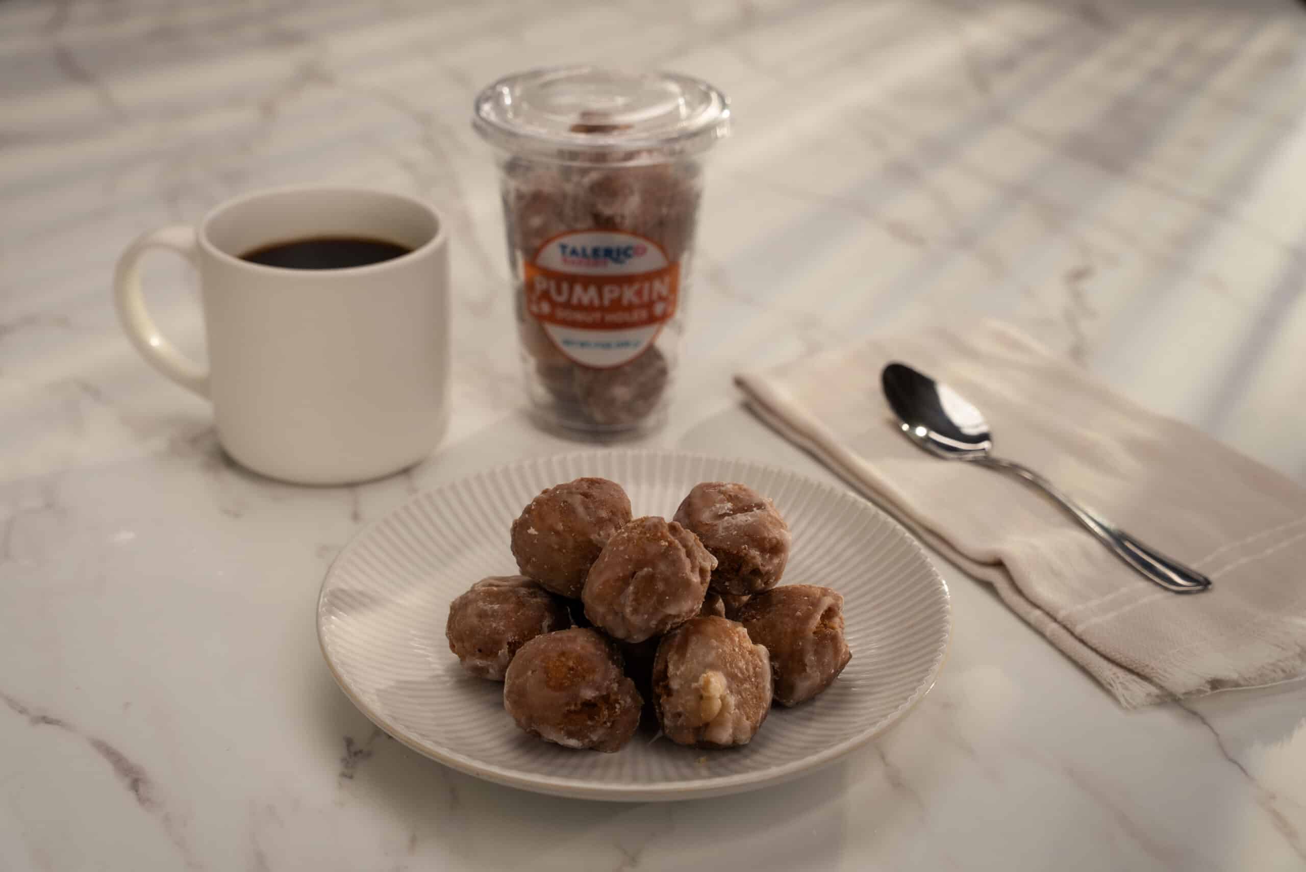 Glazed Pumpkin Donut Hole Cup Life