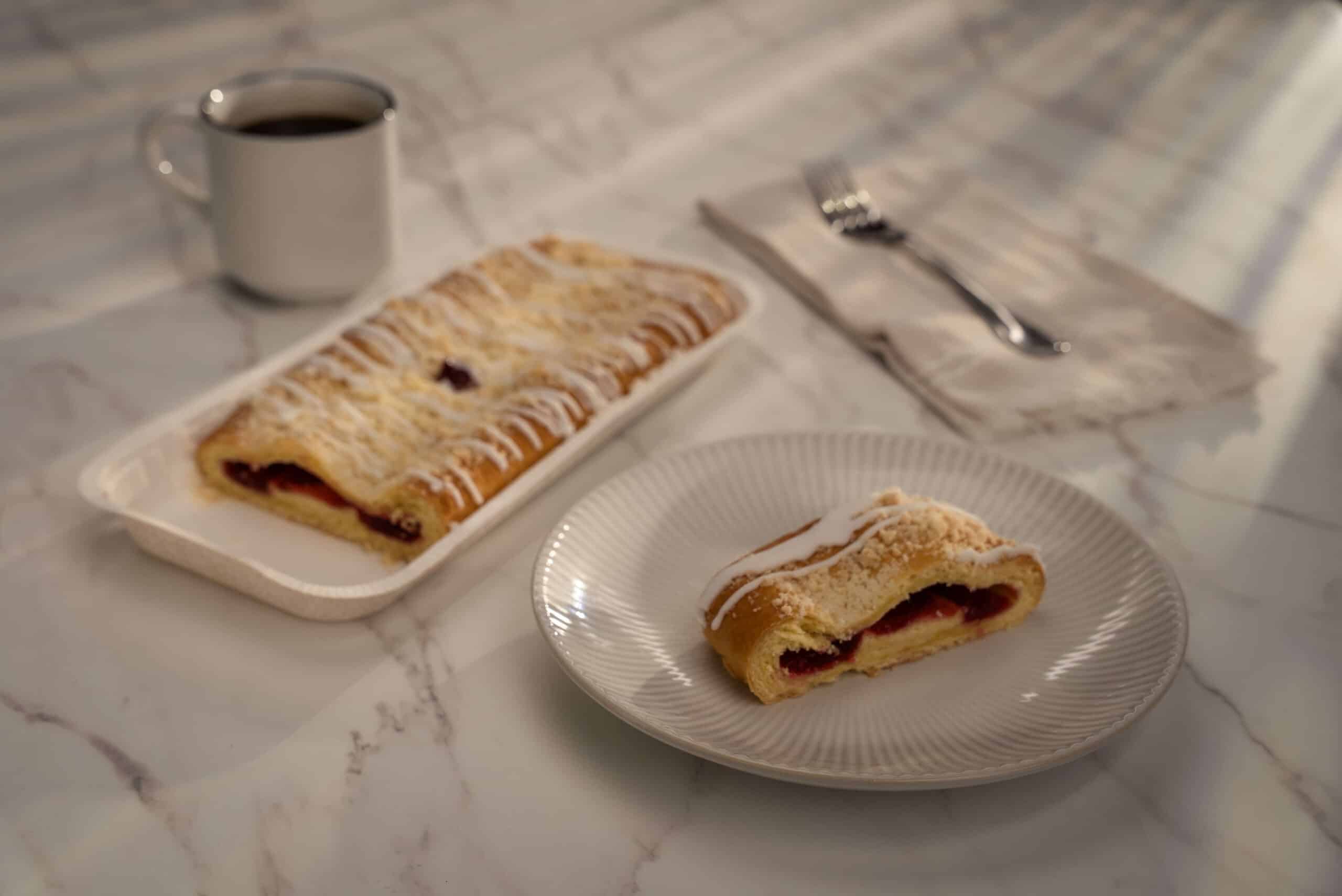 Raspberry Danish Cheese Coffee Cake